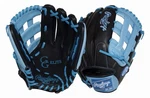 Rawlings 12" Youth Gg Elite Series Glove-rht-columbia Blue/black-brand New/tags. Fixed Price $100.00.