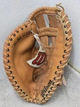 Wilson Left Hand Softball Glove First Baseman 14" The Big Scoop A9886 Nwt Brown. Fixed Price $63.99.