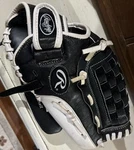 Rawlings Highlight Baseball Glove HFP125 Bw 121/2 Left, Rhythm. Fixed Price $25.00.