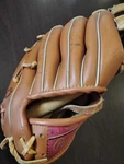 Rawlings Baseball Glove RBG145 Hand Edge Cated Heel Hinged Pad Kid. Fixed Price $24.99.