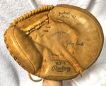 Johnny Bench Rawlings Baseball Glove MJ57 Professional Model New Web Lace Vtg. Fixed Price $89.99.