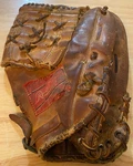 60S Era Rawlings XFCB-17 Brooks Robinson Wing Tip Fastback Baseball Glove. Fixed Price $39.99.
