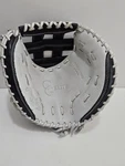 Rawlings Elite GGECM33HWB Leather Catchers Mitt White Black. Fixed Price $79.95.