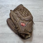 Rawlings Baseball Glove SL125P Fastback Sandlot Leather Finger Brown Lht 12.5". Fixed Price $24.98.