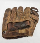 Vintage 1940S Nokona Baseball Glove Lace Web Leather Goods Co Mitt Antique. Fixed Price $69.00.