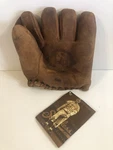 Shoeless Joe 1910 Glove Right Hand Throw Antique Tobacco Tanned Game Worn Look. Fixed Price $145.00.