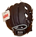 Franklin Sports Ready To Play 8.5" Tee Ball Black Glove Right Hand Throw Nwt. Fixed Price $5.95.