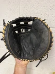 Rawlings Shut Out Fastpitch Catchers Mitt 3 Rht Black Tan All Leather Nice. Fixed Price $39.99.