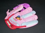 Franklin Sports Inc. Girl's Dora The Explorer Baseball Softball Glove Used 2007. Fixed Price $8.70.