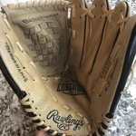 Rawlings Longhorn Series LH1251 12.5" Baseball Glove Us Rht Leather Mitt. Fixed Price $32.99.