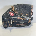 Rawlings RBG36BW 12.5 Inch Rht Baseball Glove The Gold Great Condition. Fixed Price $29.99.