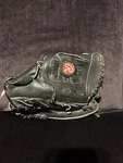 Rawlings RSE70B Fastback Basket Web 11.5 Leather Mitt Glove Black Lht. Fixed Price $42.75.