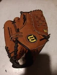 Wilson Softball Glove A2502 Lht Aztec Leather Large Oversized Pocket 12.5". Fixed Price $30.00.
