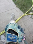 Rawlings PROR205W-30RCB 11 3/4" Leather Baseball Glove Left Hand Blue. Fixed Price $113.00.