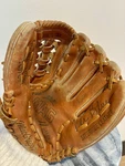 Vintage Macgregor Baseball Glove Vida Blue Steerhide Leather Rawhide Laced 1697C. Fixed Price $15.00.