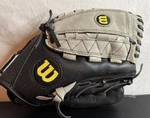 Wilson 11.5" Youth A350 Baseball Glove Mitt Dual Hinge Web Ultra Soft A0350TR115. Fixed Price $24.95.