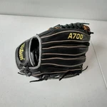 Wilson A700 11.75 Baseball Mitt Glove Right Hand Ecco Leather Black A0702 1782. Fixed Price $30.00.