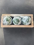 $100 Bill - Benjamin Franklin Novelty Golf Ball Set Of 3 New With Wood Base. Fixed Price $12.99.
