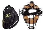 All-star Ultra Lightweight Fm 25LTX Baseball Mask & Mizuno GXS-101 32.5 Glove. Fixed Price $75.00.