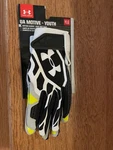 Under Armour Ua Motive-youth Batting Gloves Sz Ylg *discontinued Design. Fixed Price $15.99.