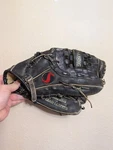Spalding Black Leather Baseball Glove. Fixed Price $25.00.