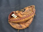 Vintage Ssk CM-9100 Usa Steerhide Leather Baseball Catchers Mitt Glove Rht. Fixed Price $28.99.
