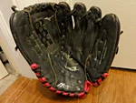 Mizuno Finch GPP1155F2 Fastpitch Softball Glove 11.5 Black Pink Blue Rh. Fixed Price $24.99.