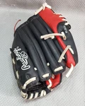 Rawlings PL91SB T-ball Red Black Youth Glove Left Hand- Right Throw. Fixed Price $8.99.