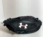 Under Armour Youth Catchers Mitt Rht UACM-100Y Black Red Stitch Baseball Glove. Fixed Price $49.95.