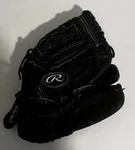 Rawlings PL115BNC 11.5" Black Leather Baseball Softball Glove Right Hand. Fixed Price $12.00.