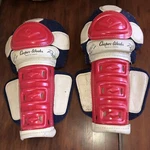 Vintage Antique Leather Hockey Shin Pads Guards Protective Gear. Fixed Price $150.53.
