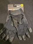 Nike Mvp Black Premium Leather Batting Baseball Gloves Adult Mens Xl Retail $25. Fixed Price $20.00.