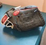 Rawlings PL115GS 11.5" Black Red White Baseball Softball Glove Rh Synthetic. Fixed Price $15.50.