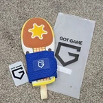Got Game Cowboy Themed Baseball Sliding Mitt Adult. Fixed Price $22.99.