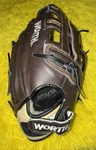 Worth Silencer SS135 13.5" Leather Baseball Softball Glove Brown. Fixed Price $35.00.