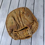 Rawlings MJ77 Johnny Bench Catchers Mitt Glove Deep Well Pocket. Fixed Price $26.95.