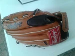 New Rawlings PL125 Baseball Glove Players Series Right-hand Leather Palm 12.5". Fixed Price $31.50.