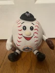 Ny Mets Baseball Toy Mlb Mr New York Black Hat Mini Bat Souvenir. Fixed Price $25.00.