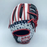 Rawlings REV1X American Flag Usa Baseball Glove Rht 11.5" Red White Blue 23 / 96. Fixed Price $374.99.