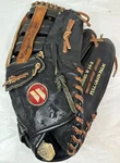 Worth Leather Baseball Glove Black And Brown 14" Rht Model W14-2 Used. Fixed Price $19.80.