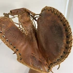 Vintage Wilson A2771 1ST Basemans 3 Finger Baseball Glove Mitt Brown Made Usa. Fixed Price $26.88.