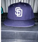 New Era Mlb San Diego Padres Fitted Size 7 3/4 With No Tag. Logo. Gray Uv. Fixed Price $40.00.