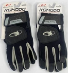 Pair Of Black Lizard Skins Batting Gloves - Komodo Adult Medium. Fixed Price $45.00.