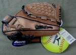 Mizuno Gpl 1207TG Softball Glove Rht Jennie Finch Model Nos W/all Factory Tags. Fixed Price $24.95.