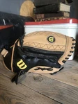 Wilson Fast Pitch Softball A2439 11" Monsta Web Brown/black Right Hand Throw. Fixed Price $18.99.