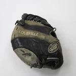 Louisville Slugger Catchers Mitt Men's Gray Used 13. Fixed Price $65.99.