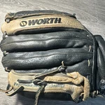 Worth Silencer Softball Glove Mitt Black Gray TM130 - 13" Rht. Fixed Price $19.99.