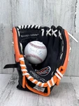 Rawlings Youth Baseball Glove 10.5 Players Series Orange Oregon Signed. Fixed Price $29.99.