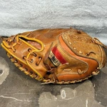 Hutch C258 Catcher's Mitt Adult Os Brown Vintage Leather Cup-trap Baseball Glove. Fixed Price $24.99.