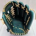 Zett Boys' Soft Steer Baseball Glove Green All-round Right Hand New. Fixed Price $209.99.